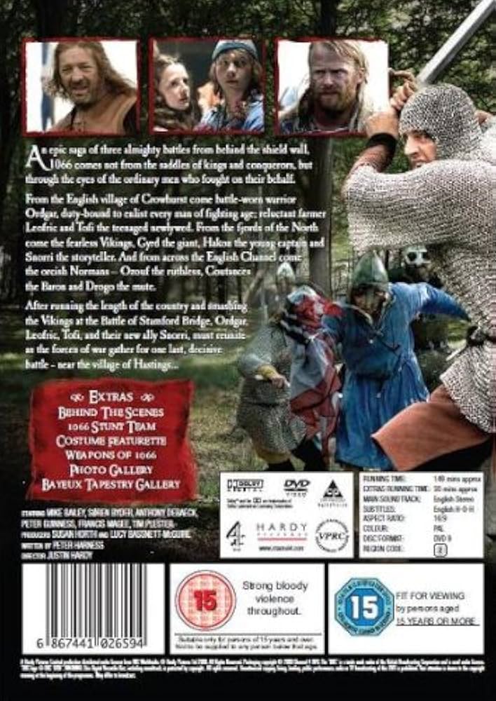 その他 Battle of Hastings 1066 [DVD] 1066 [DVD]: Amazon.co.uk: Ian Holm, Frances Magee, Mike